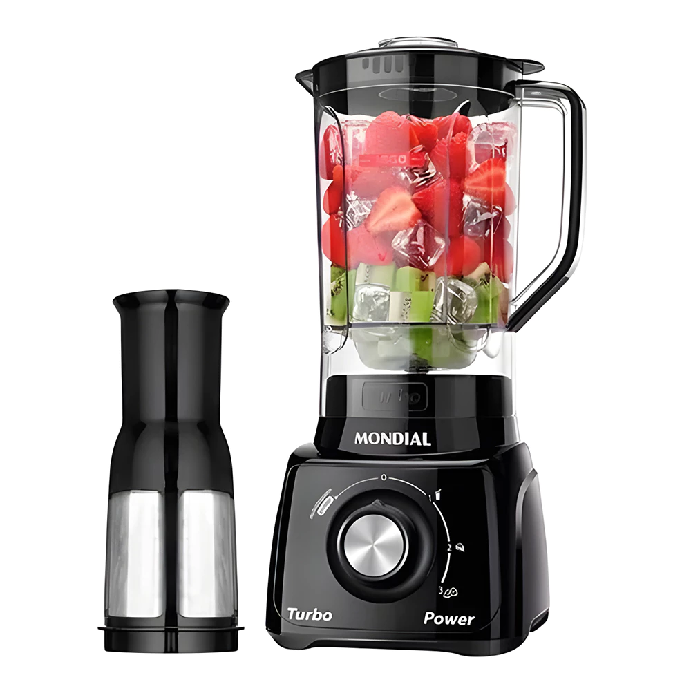 Liquidificador Mondial Power 3 Velocidades 550W L-99-FB
